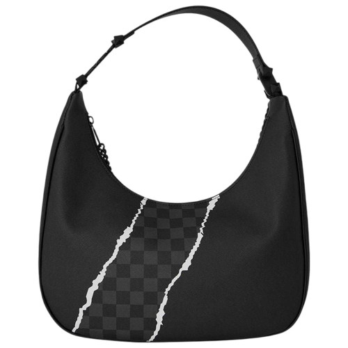 Sprayground Τσάντα ώμου Center Rip Reveal Gray Check Shoulder Bag